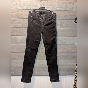 Kut From The Kloth Dark Gray Corduroy Size 2